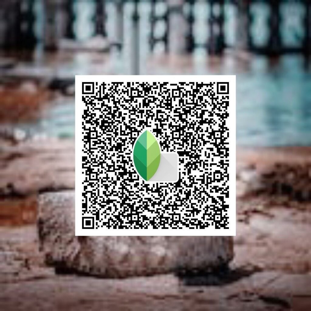 Snapseed QR Codes Blur Background Hd k ()