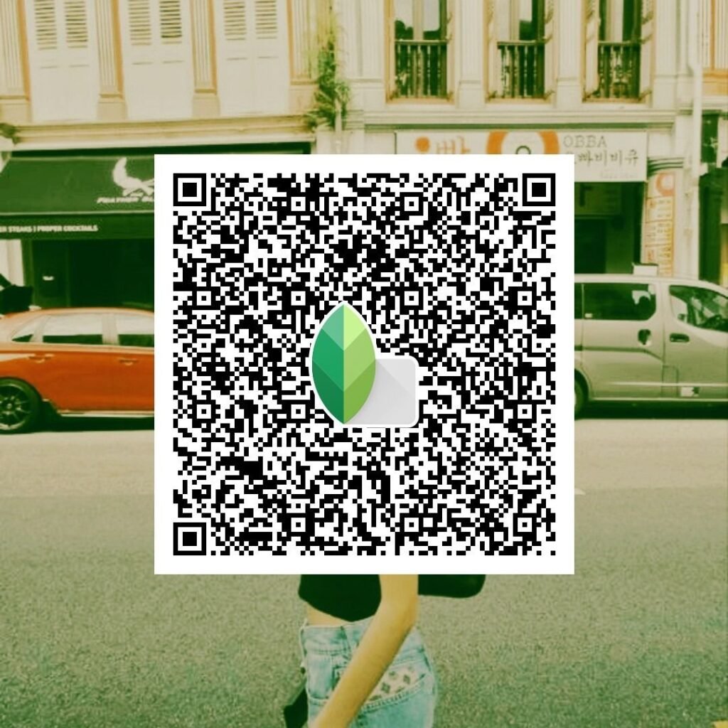 Snapseed QR Codes Blur Background Hd k ()