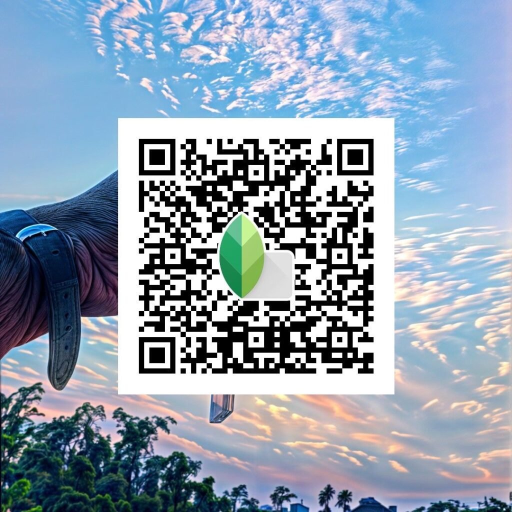 Snapseed QR Codes Blur Background Hd k ()