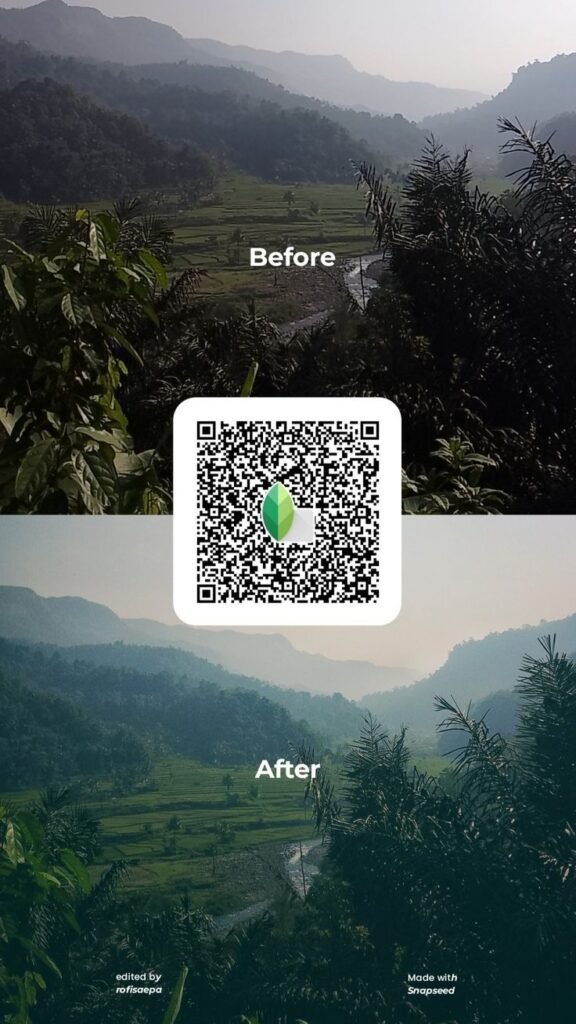 Snapseed QR Codes Blur Background Hd k ()