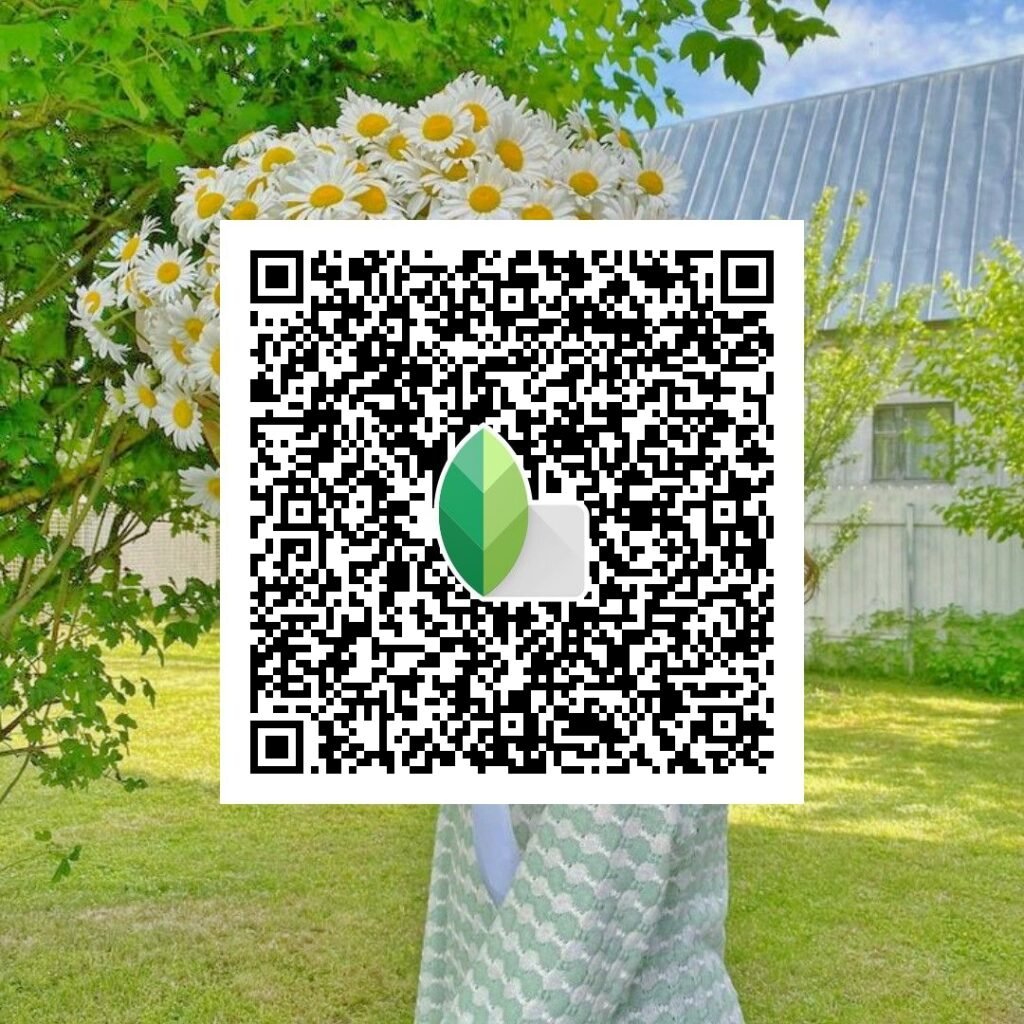 snapseed qr code for girls ()