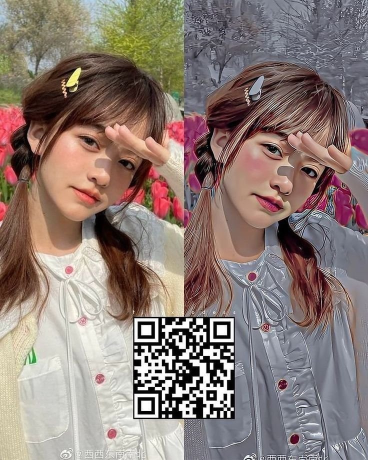 snapseed qr code for girls ()