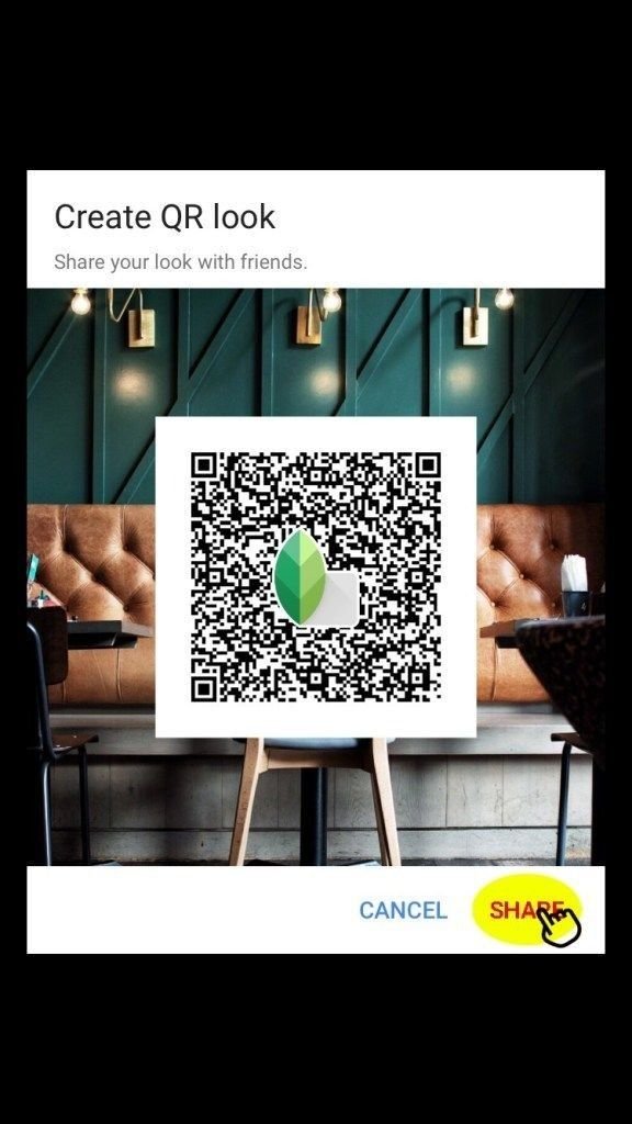 snapseed qr code for girls ()
