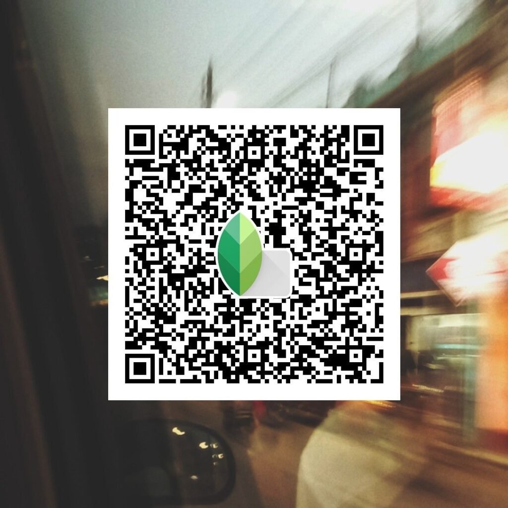 snapseed qr code for girls ()