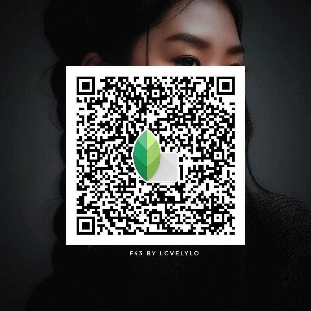 snapseed qr code for girls ()